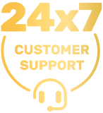 24 hours customer support